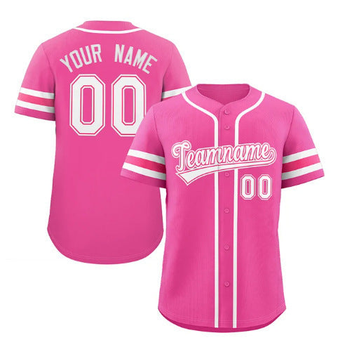 New European And American-style Quick-drying Baseball Jersey With 3D-printed T-shirt