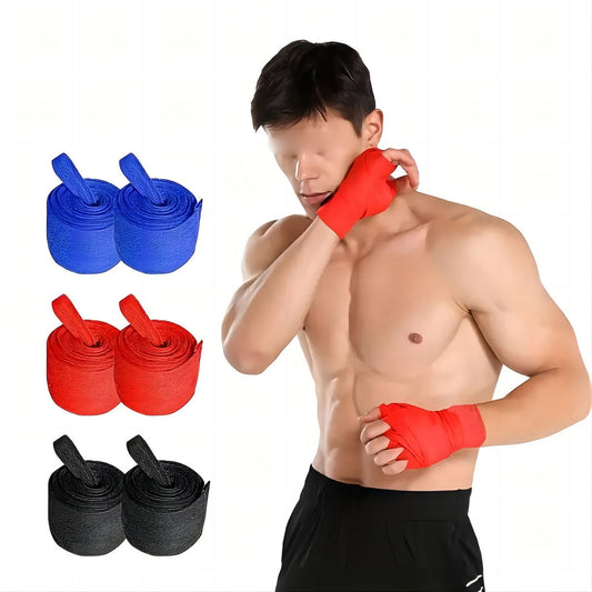 Professional Training Cotton Boxing Hand Wraps Sports And Fitness Resistance Bands
