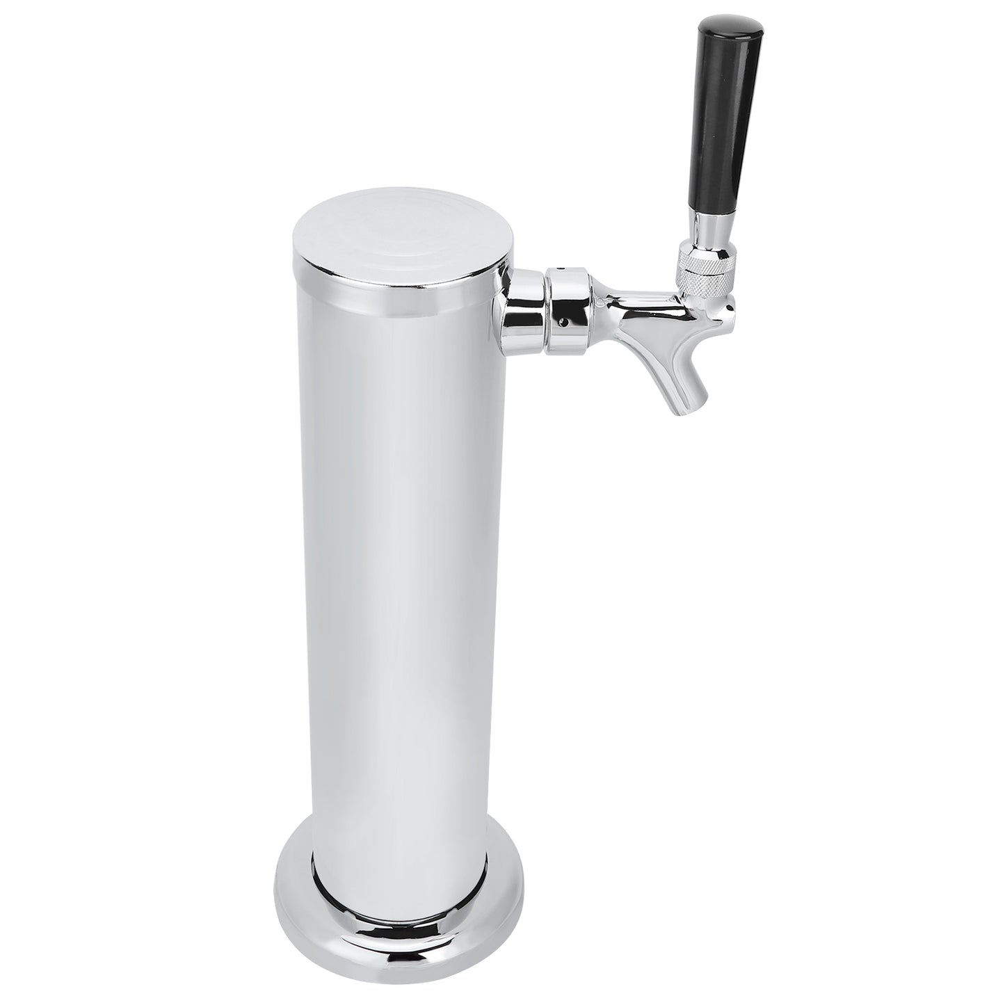Stainless Steel Beer Draft Tower With Single Faucet Dispenser Home Brewing Equipment