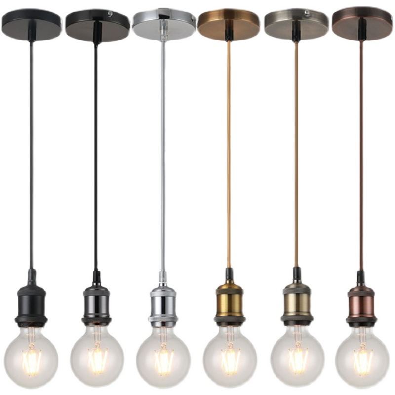 Aluminum Case Single-head Lamp Holder Electroplating Chandelier Accessories Suit