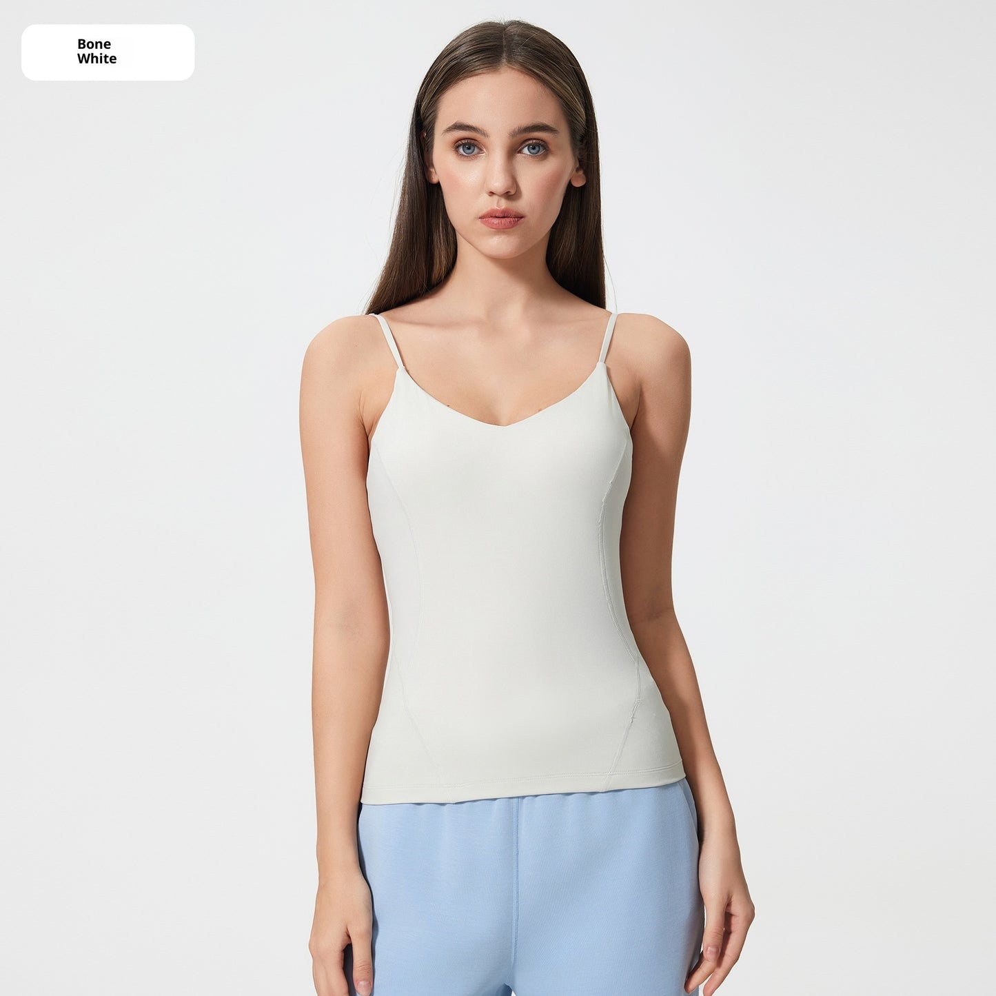 New Style With Chest Pad Nude Feel Shaping Fitness Yoga Wear Sexy Sling