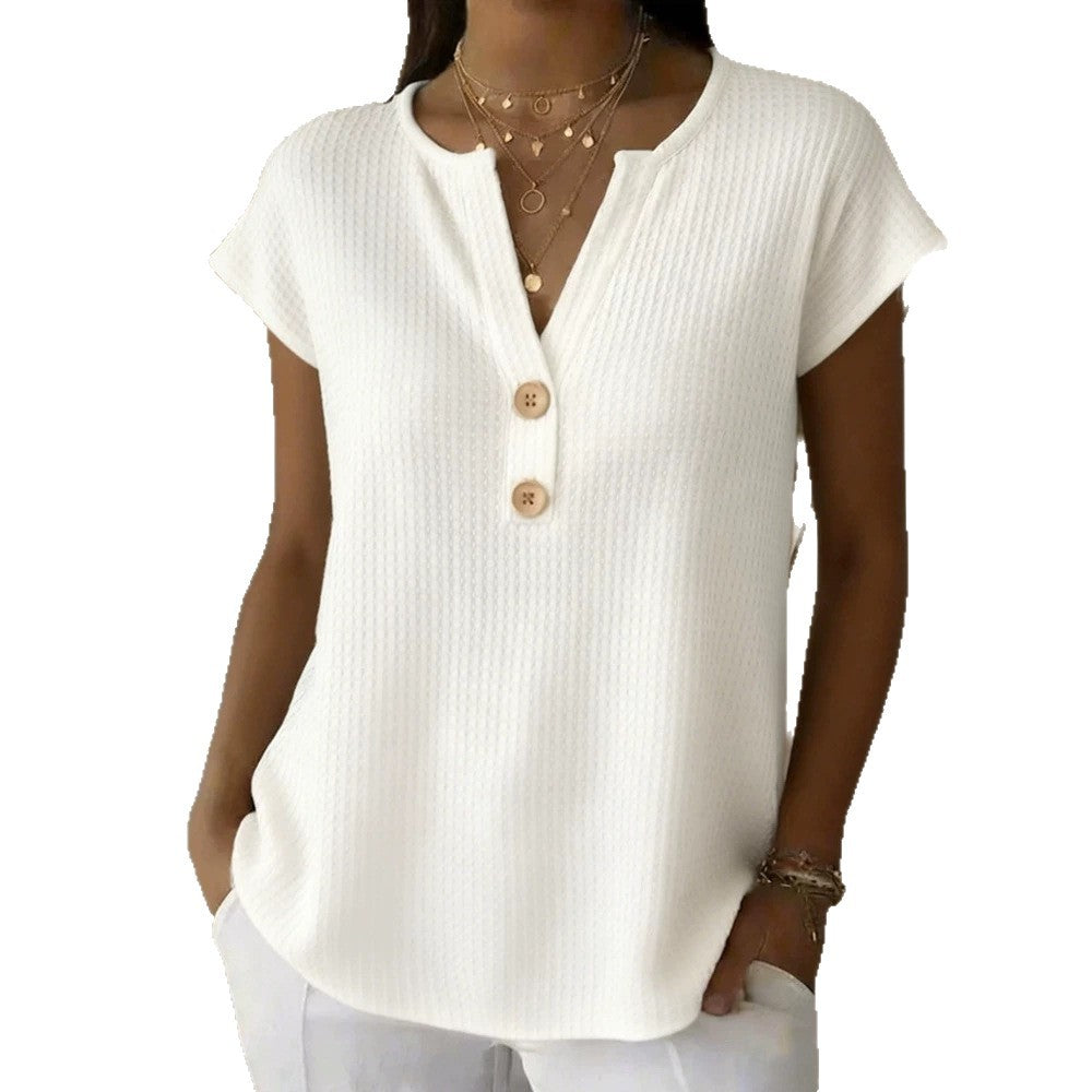 Seasonal New Womens Casual Loose-fitting Top