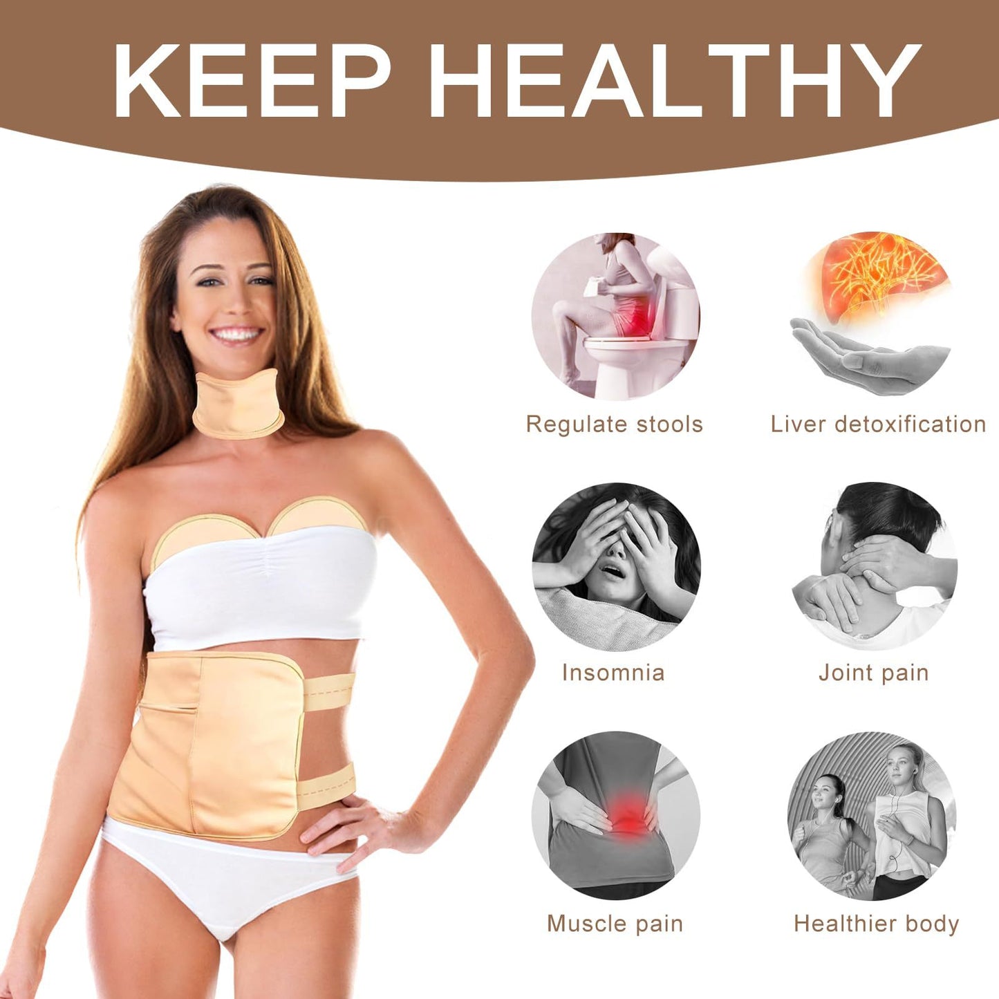 Reusable Essential Oil Care Support Waist Bag