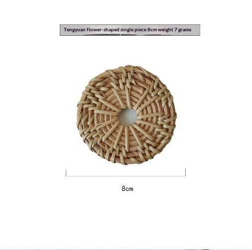 Personalized Home Fashion Straw Handmade Rattan Decorative Accessories