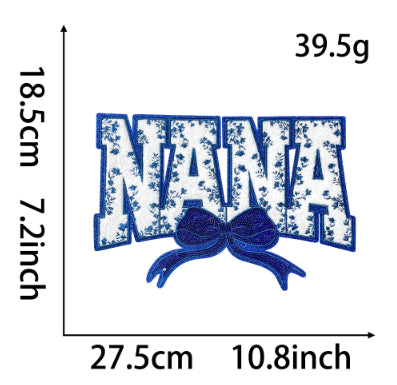 Chenille Embroidered Cloth Stickers Clothing Accessories Patch