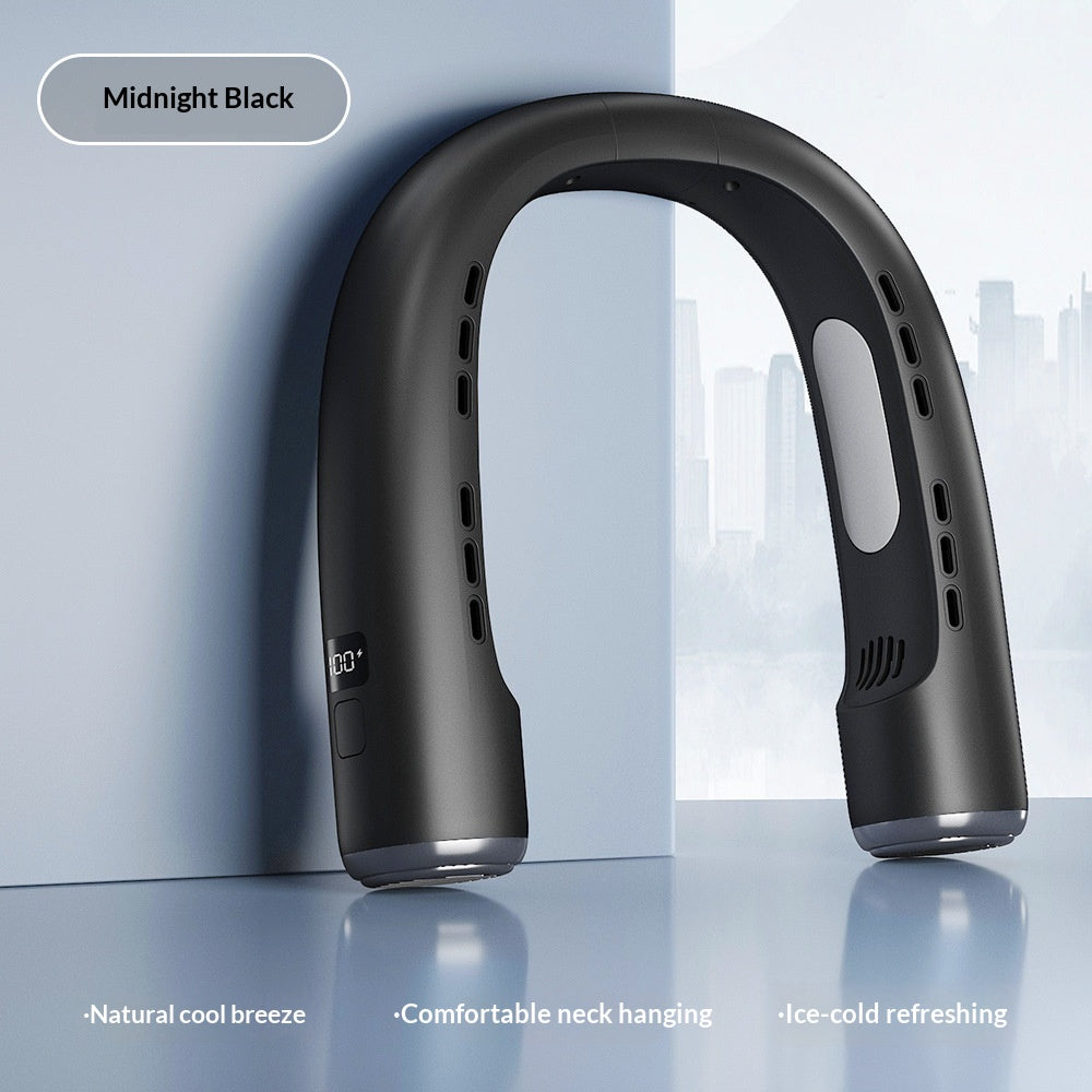 Neck-hanging Fan Portable Personal Cooling Device Compact Size