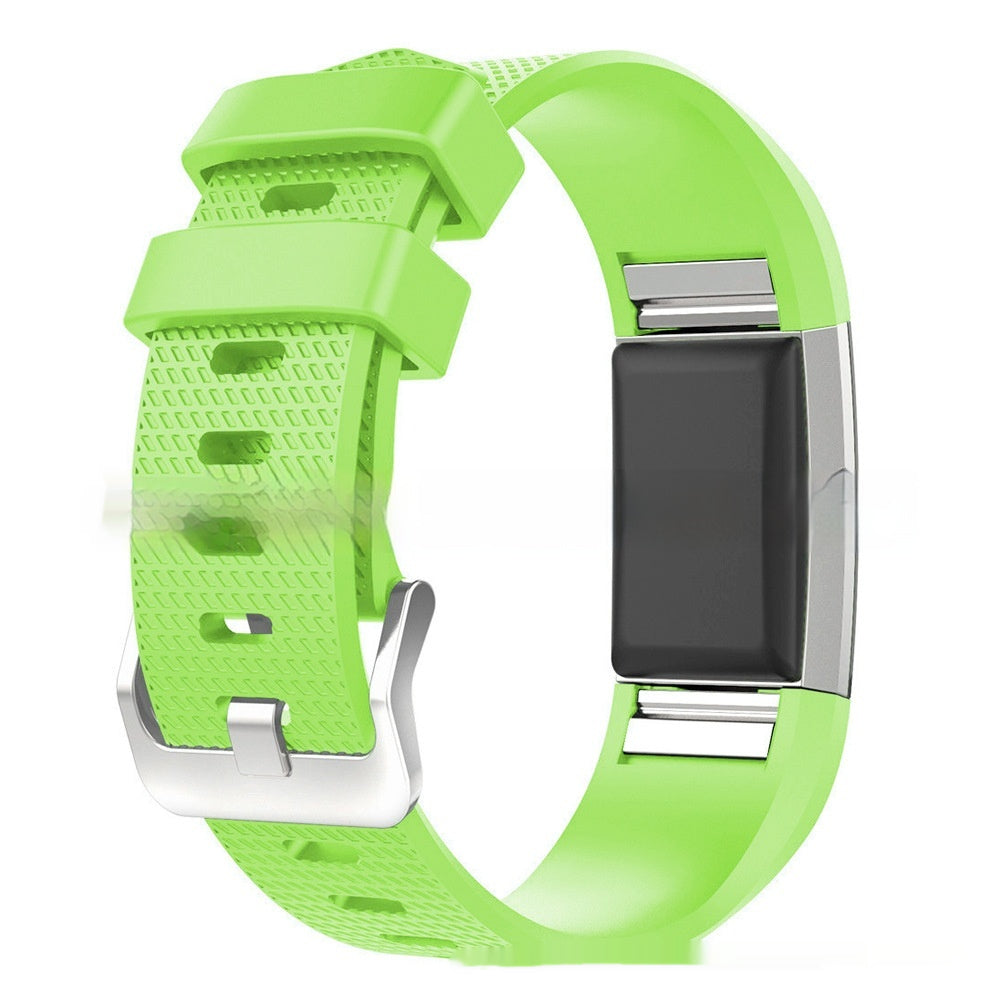 Solid-color Stylish Smart Silicone Watch Strap