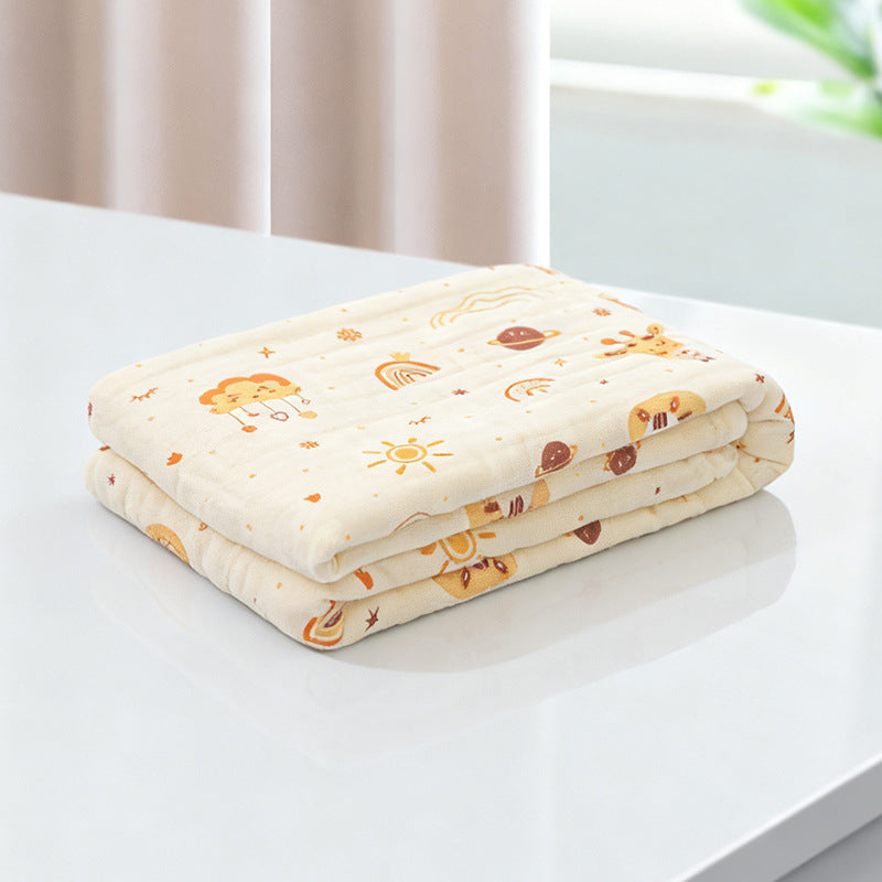 Gauze Bath Towel Class A For Babies 6 Layers For Infants