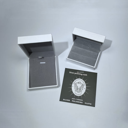 Ring Earring And Necklace Jewelry Packaging Box Portable Gift Box