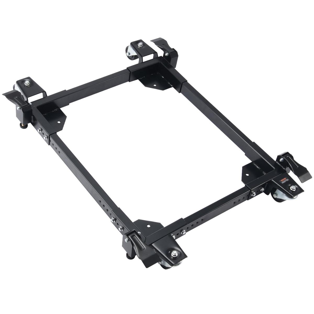 Mobile Basis, 1500 Lbs Kapazität, Einstellbar Von 20" X 24,5" Bis 28" X 33,5", Robuste Universelle Mobile Basis Mit 4 Lenkrädern, Für Holzbearbeitungsgeräte, Bandsäge, Elektrowerkzeug, Maschine