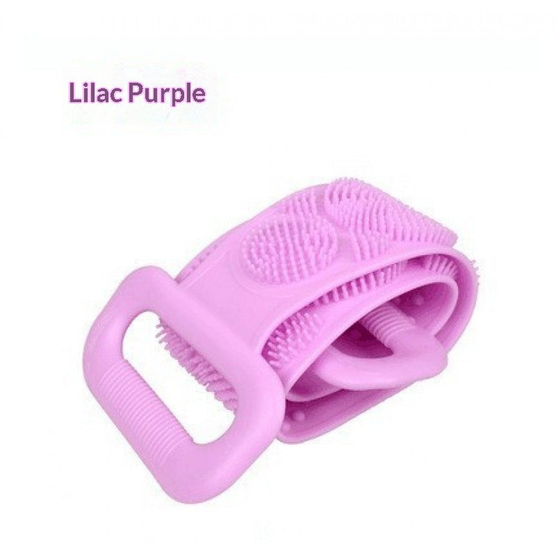 Silicone Bath ScrubberPowerful Back-scrubbing For Men And Women