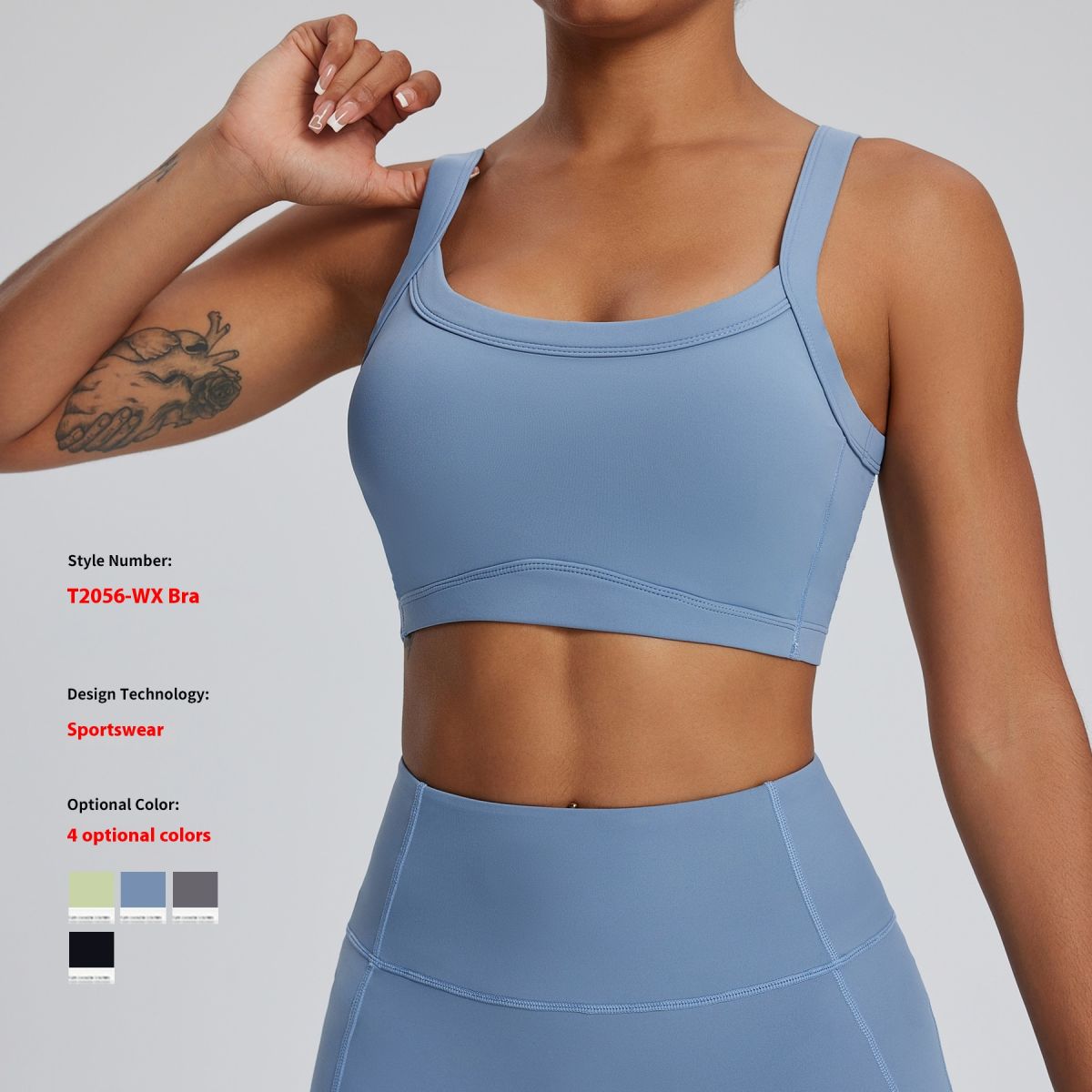 Women's Running Quick-drying Yoga Clothes Vest Fitness Shockproof Push-up