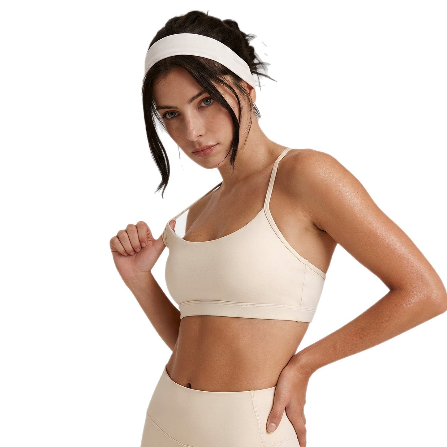 Women's Yoga Sports Fitness Bra With Thin Straps, High Impact Shockproof, Anti-Sagging & Back Beautifying Followed Stores