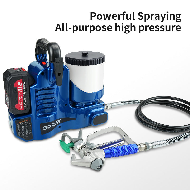 Lithium Battery Charging Small Backpack Paint Spraying Machine