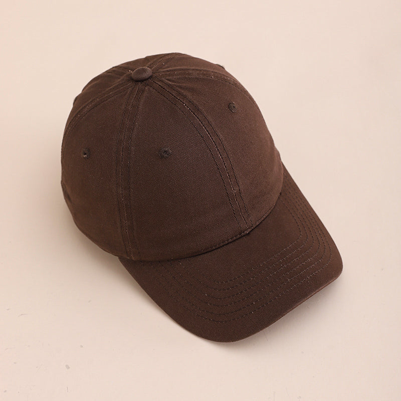 New Men's And Women's Solid-color Light Board Fashion And Simplicity Style Adjustable Baseball Cap Suitable For Outdoor Outings And Daily Commuting Outfits