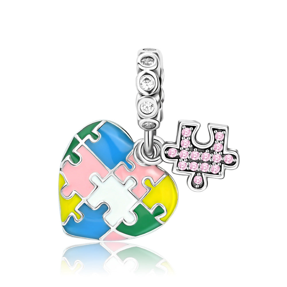 European And American-style Oil-drop Windmill Puzzle DIY Beaded Bracelet Accessories