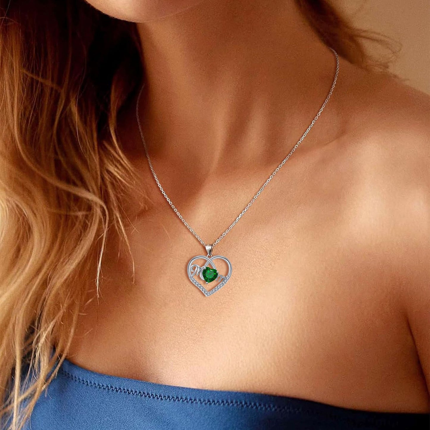 Heart-shaped K Fashion Hot Necklace Female Mother Gift