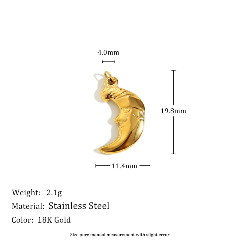 DIY Jewelry Accessories Stainless Steel Plated Pendant