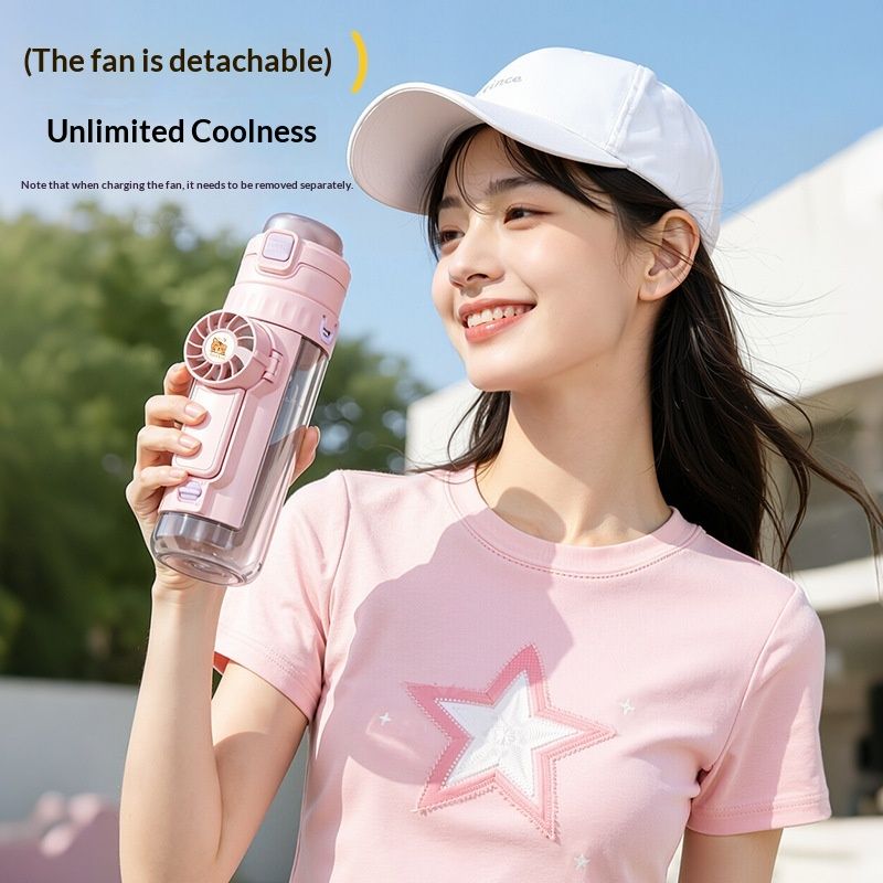 Cooling Fan Portable Sports Female Cup