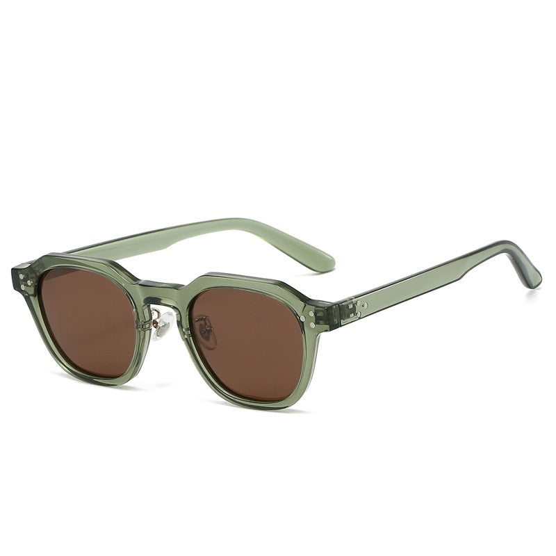 Niche Polygonal Sunglasses With A Premium Sun-blocking Design