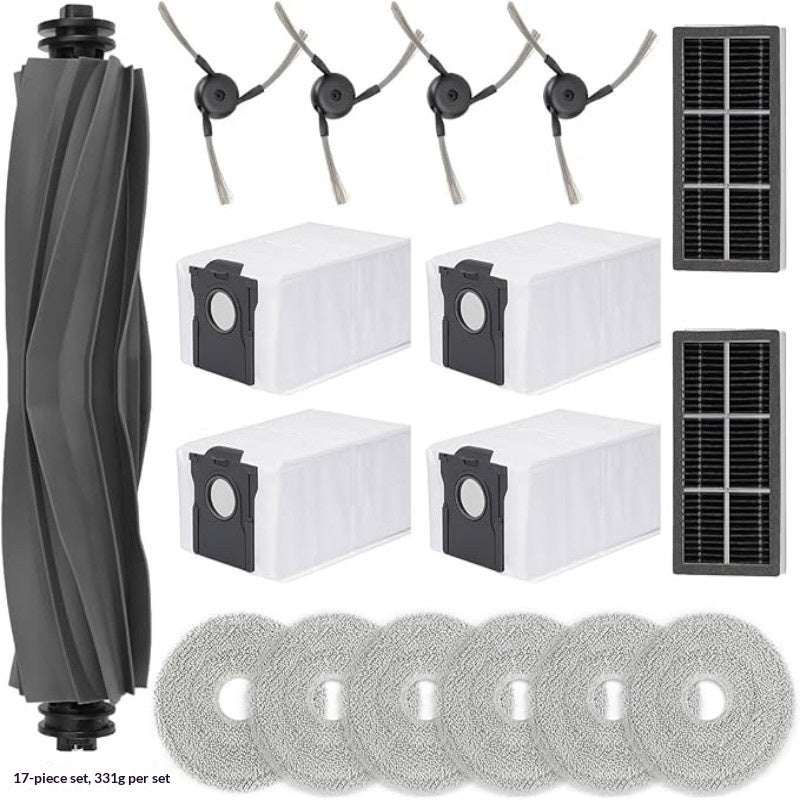 Robot Vacuum Accessories Roller Side Brush Filter Mop Cloth