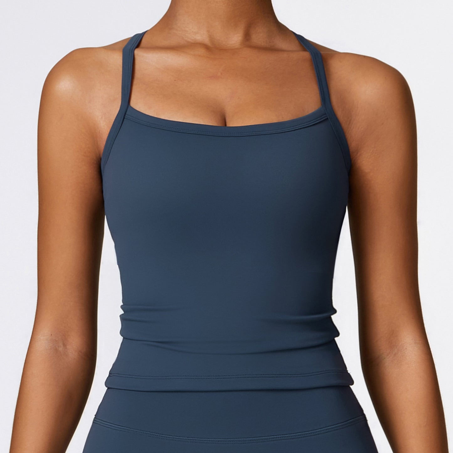Brushed Beauty Back Yoga Vest Quick-drying Fitness
