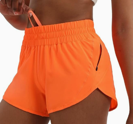New Arrival Women 3 Inch Athletic Shorts, High Waist Quick Dry Breathable Running Workout Shorts, Outdoor Casual Yoga Sports Shorts For Ladies