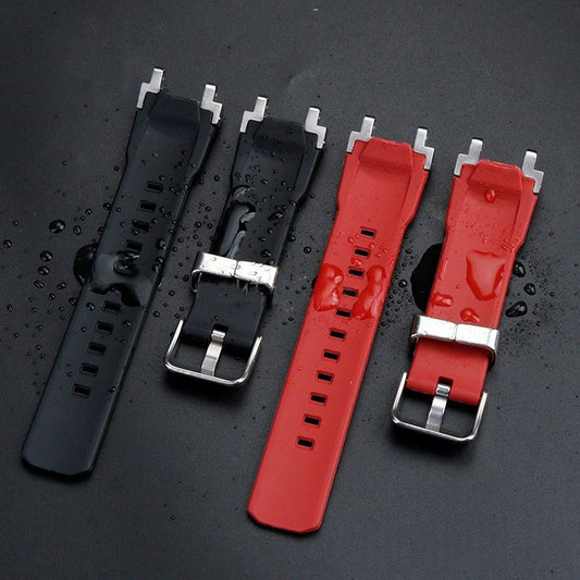 Modified Resin Silicone Mens Watch Strap Accessories