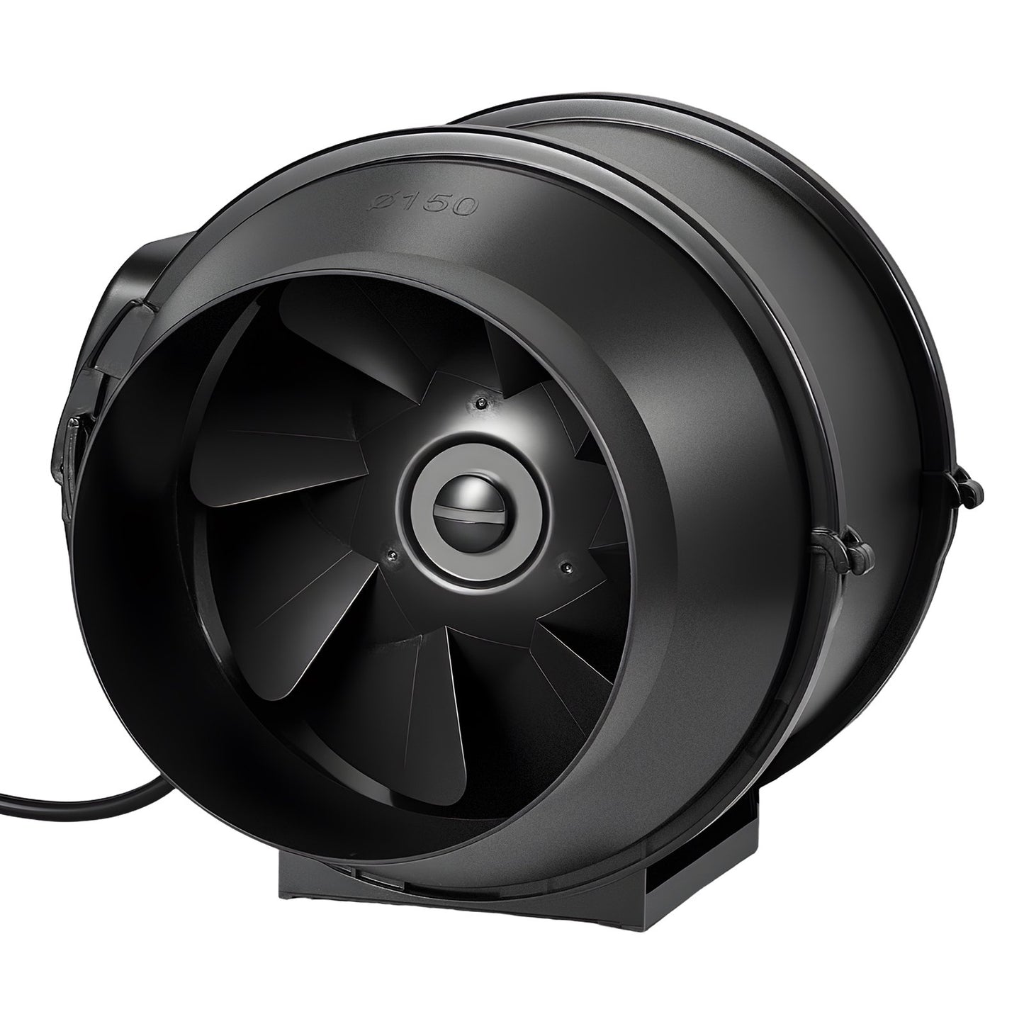 Inline Duct Fan, 6 In Quiet Inline Exhaust Fan, 380 CFM Powerful AC-Motor Ventilation Fans For Cooling Booster, High Air Flow, Vent Blower Fans For Indoor Grow Tents Basement Hydroponics