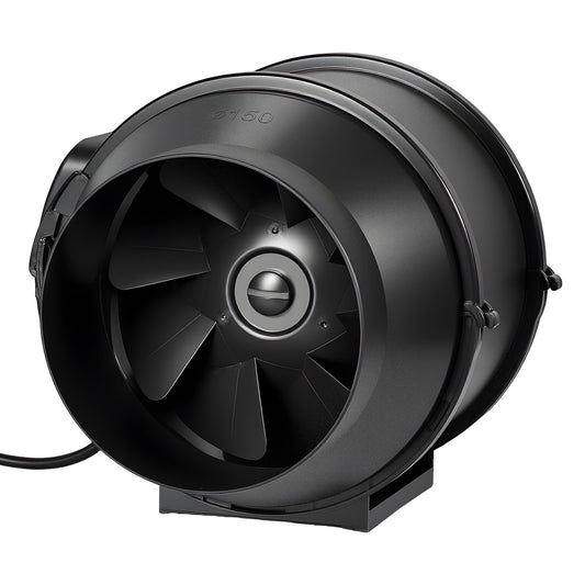Inline Duct Fan, 6 In Quiet Inline Exhaust Fan, 380 CFM Powerful AC-Motor Ventilation Fans For Cooling Booster, High Air Flow, Vent Blower Fans For Indoor Grow Tents Basement Hydroponics