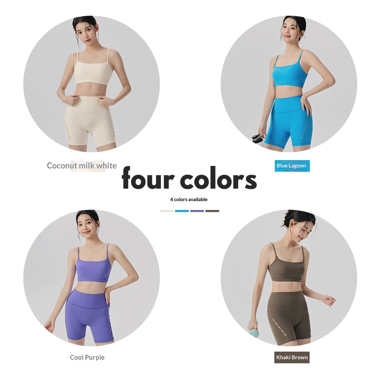 Shock-absorbing Sports Bra For Undergarment-enhanced Back Beauty Pilates Workouts