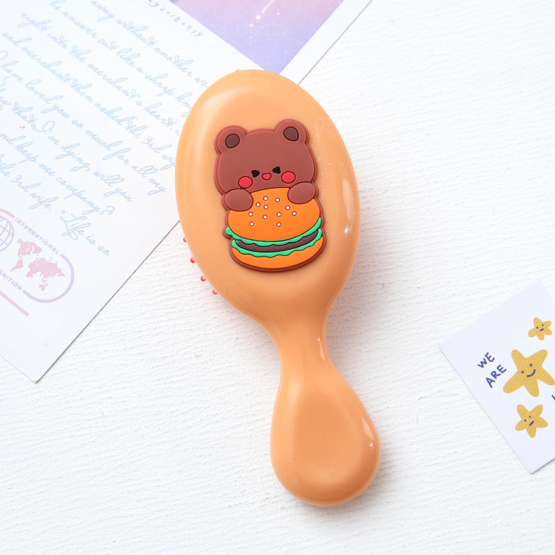 Lovely Soft Cute Portable Massage Comb Student