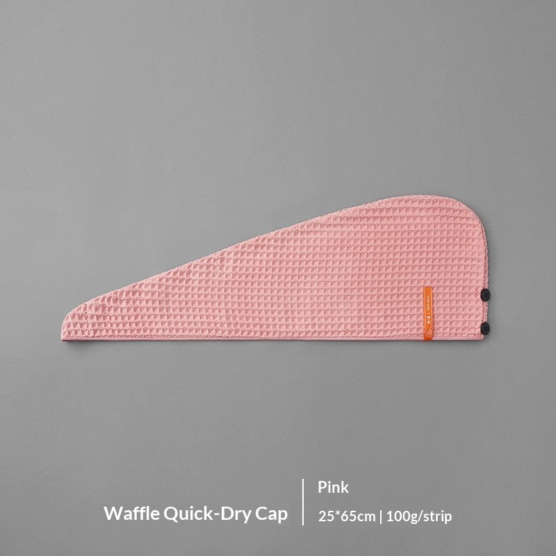 Ultra-soft Microfiber Waffle-weave Hair-drying Headband