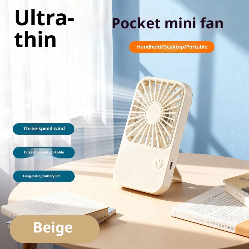 Fashionable Personalized USB-charging Portable Mini Fan