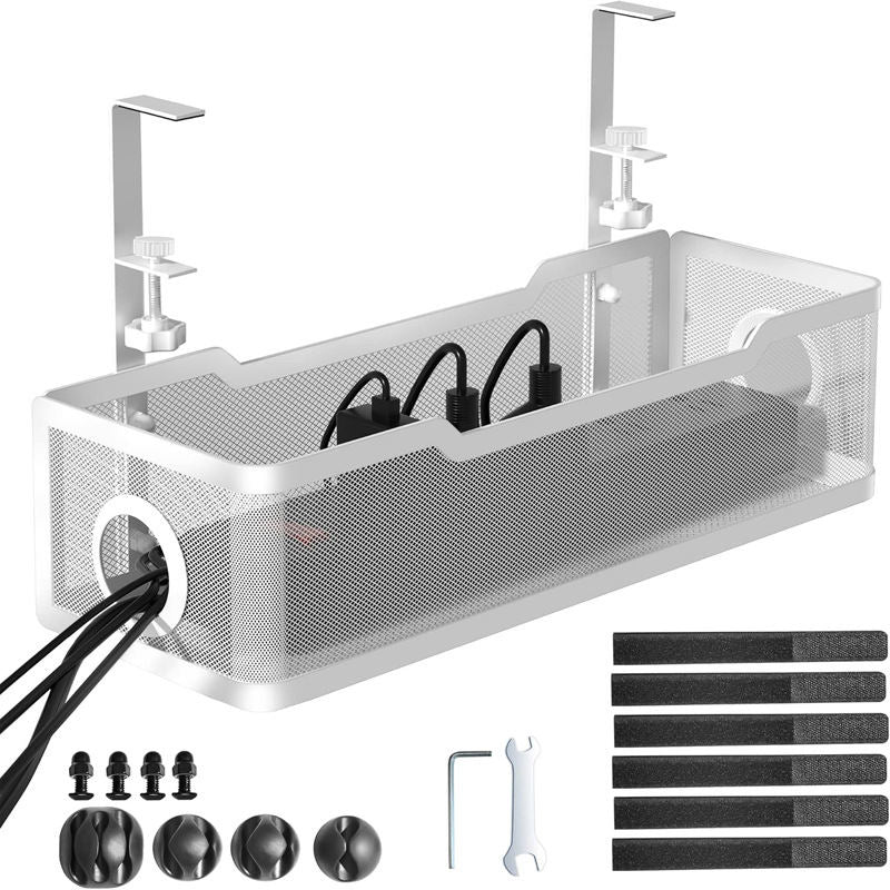 Simple Household Under Table Wire Management Storage Rack