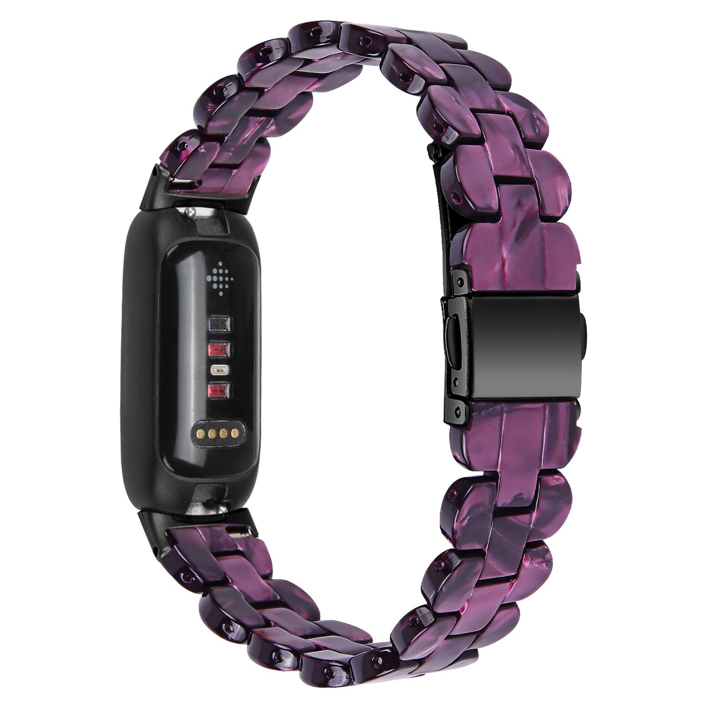 Fashion Personality Oval Resin Smart Flower Strap