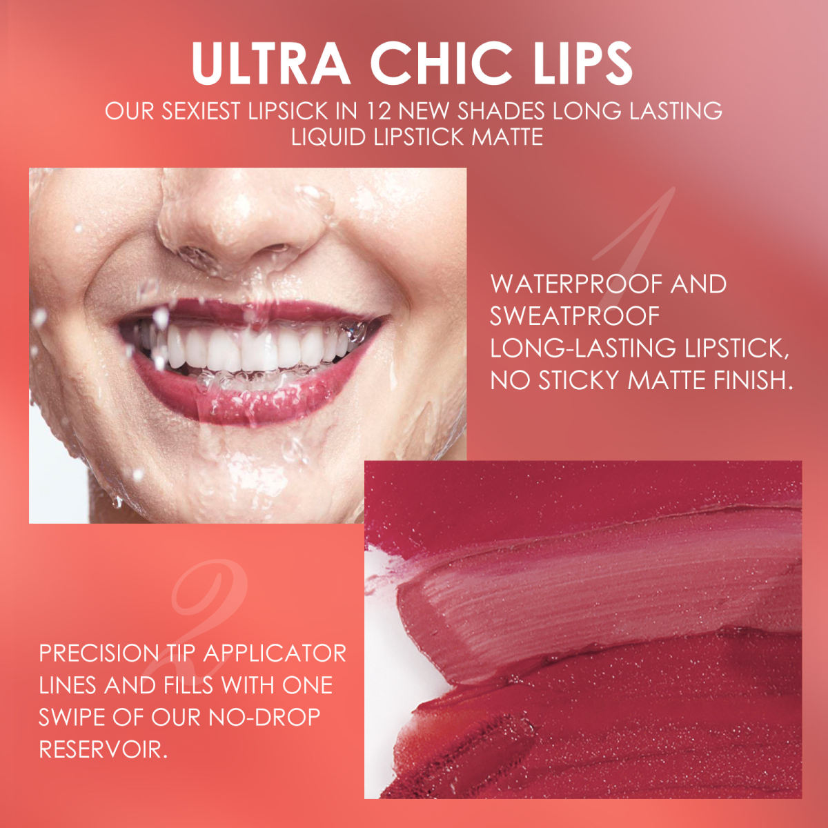 Makeup No Stain On Cup Matte Lip Gloss Suit