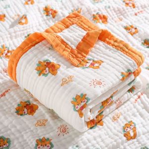 Baby Bath Towel Six-layer Pure Cotton Gauze Blanket