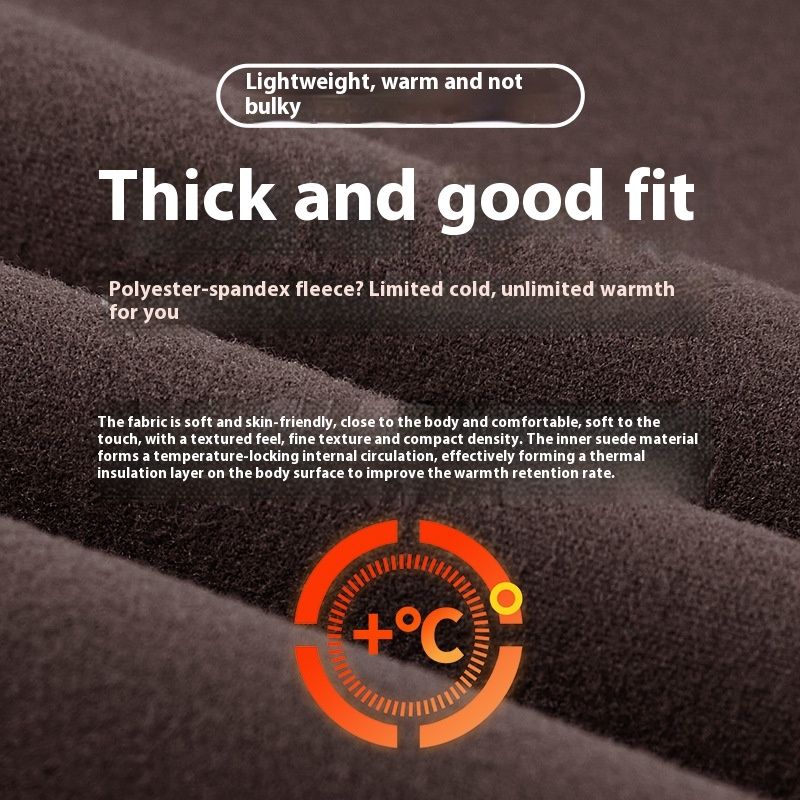 Fleece-lined Yoga Pants Women's High Elastic Peach Hip Autumn And Winter Warm