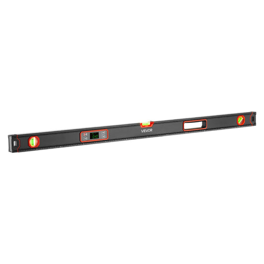 Digital Level, 48 In Length, Magnetic Electronic Level With LED Backlit Display, 360 Electronic Leveler Tool With 0  45  90  Bubble Vials, IP54 Rating For Construction Carpentry Home Renovation