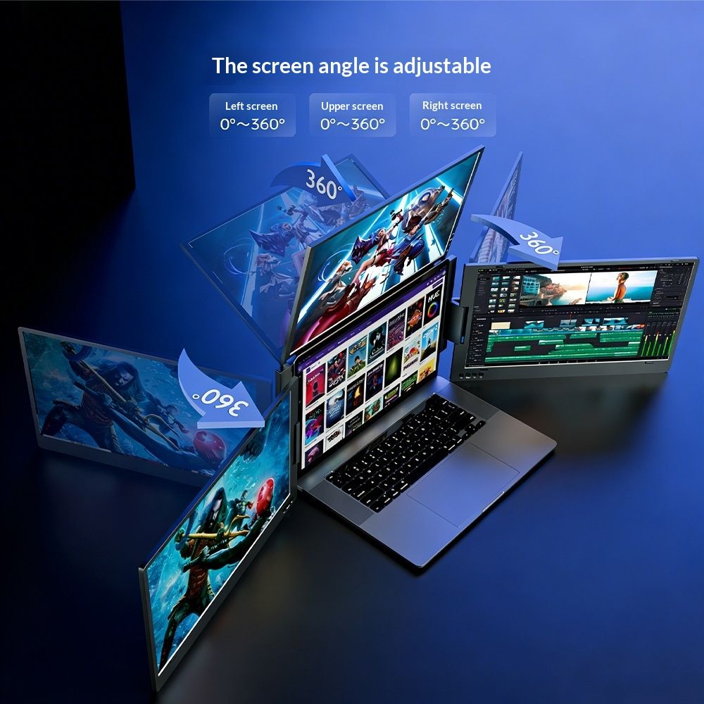 Multi-Screen Collaborative Office Monitor
