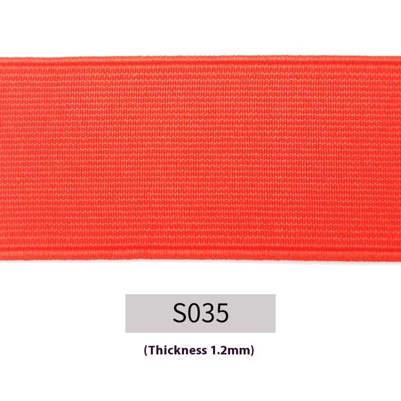 Color Polyester Plane Elastic Band Clothing Accessories Woven Elastic Tape