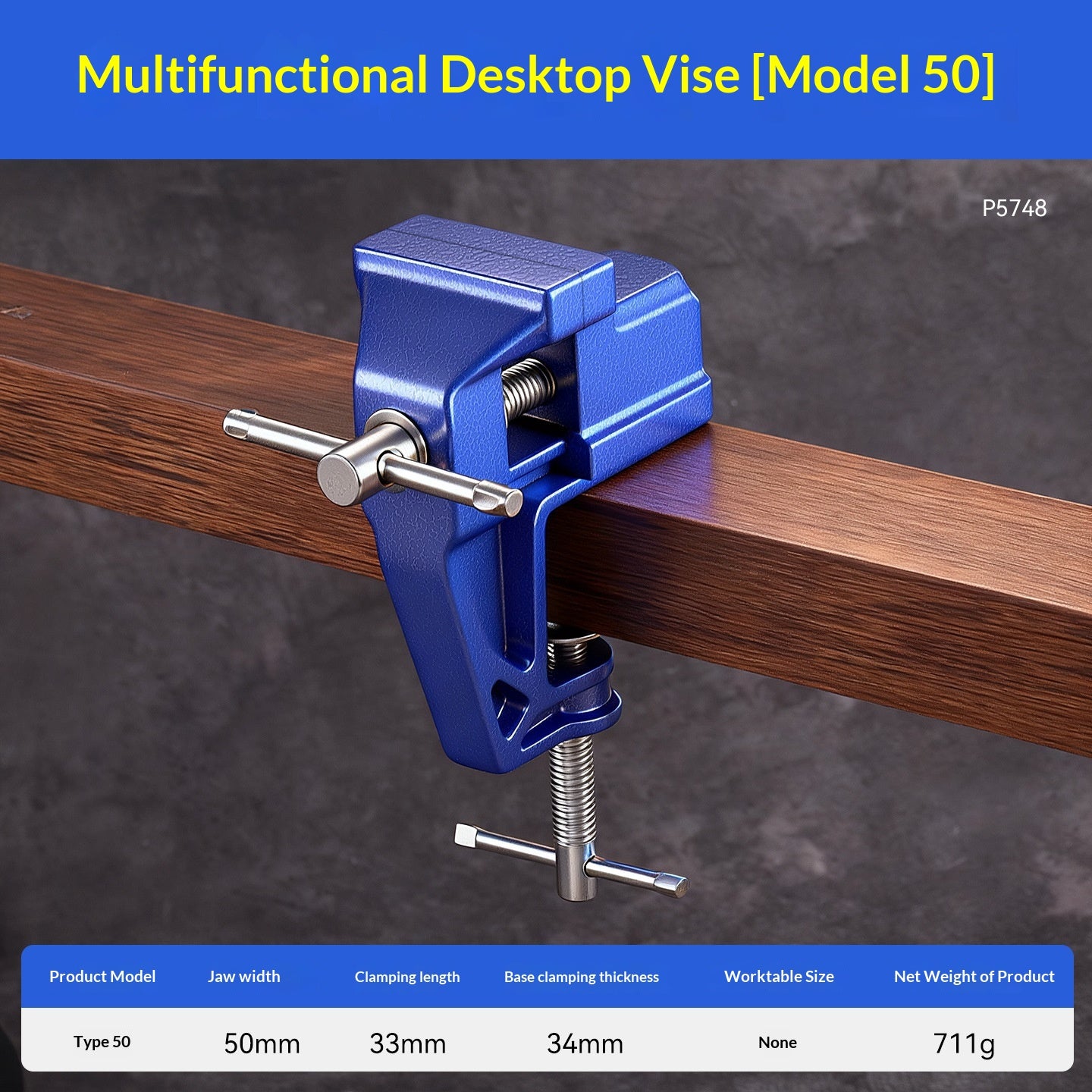 Universal Adjustable Vise For Desk And Table