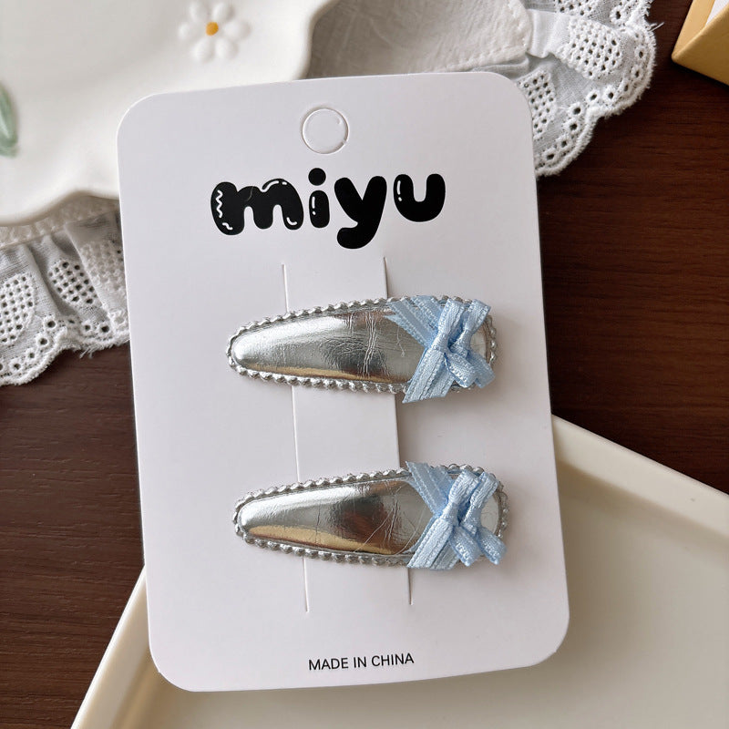Versatile Childrens Hair Clip Made Of Leather