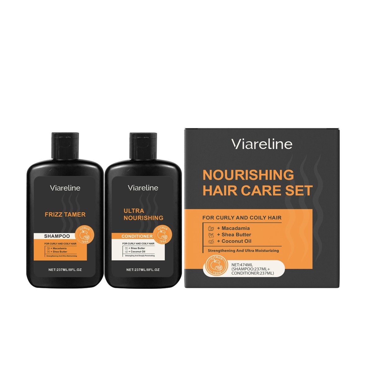 Men's Strong And Abundant Hair Care Set