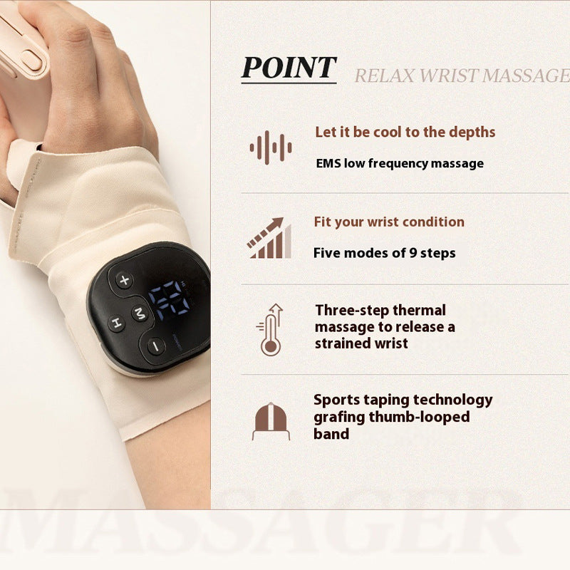 Smart Hot Compress Breathable Removable Hand Sprain Massage Protective Gear