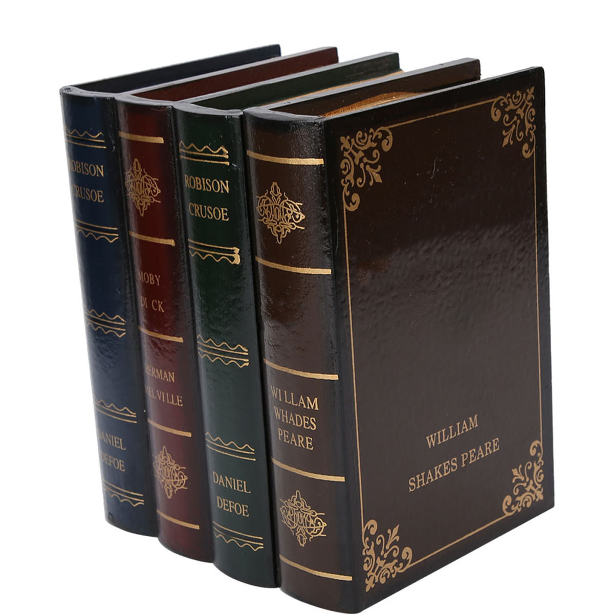 Book Shaped Box Home Decoration Props Office Bookcase Ornaments Jewelry Storage Case