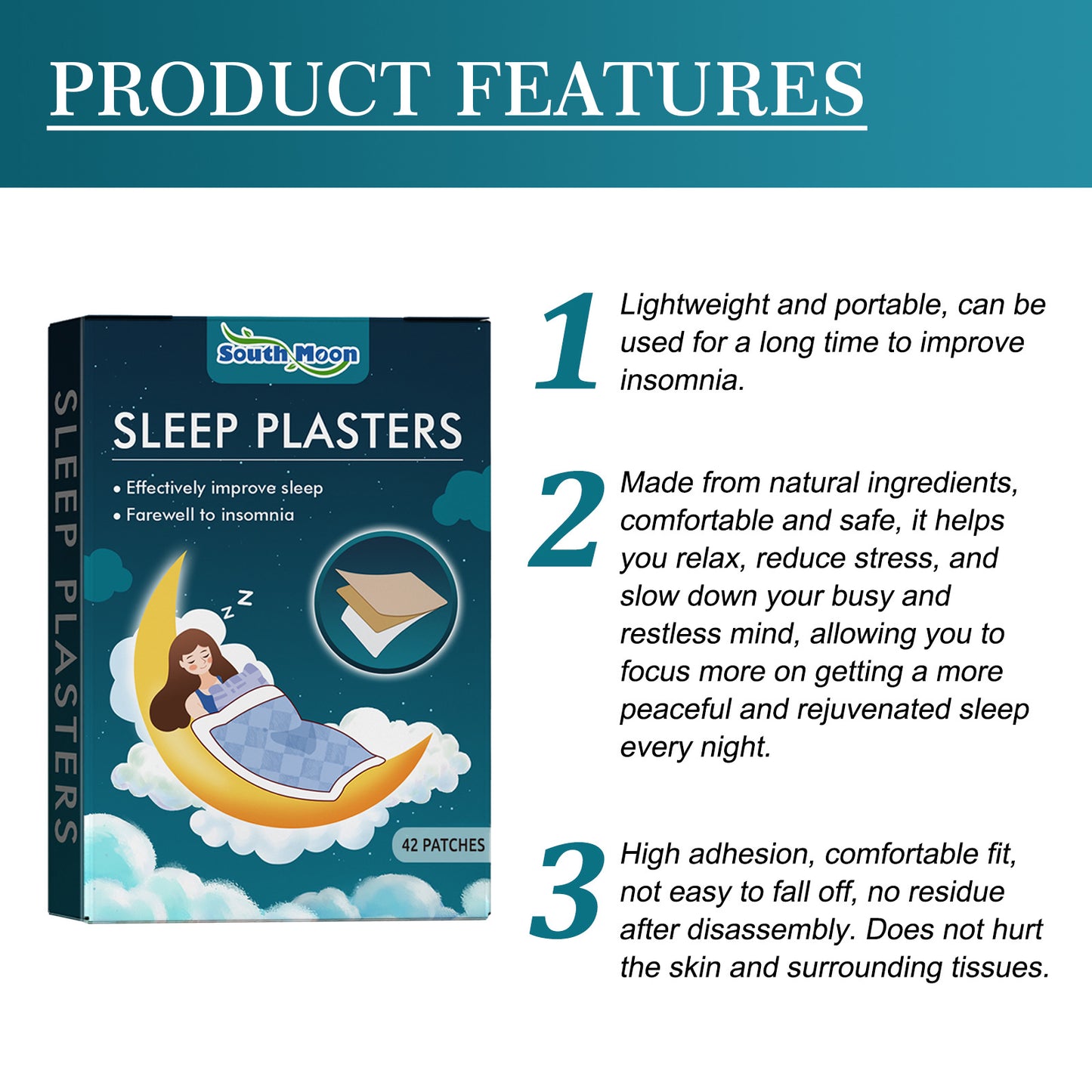 Mild Formula Nourishing Body Care Gentle Care Sleep Comfortable Nursing Adhesive Bandage