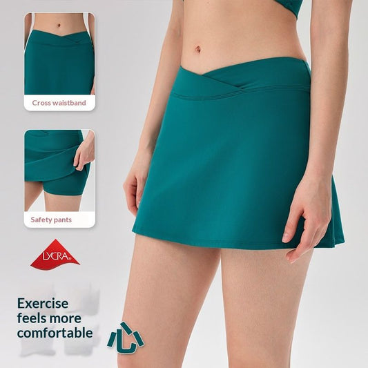 Womens Summer Fitness Casual Skirt