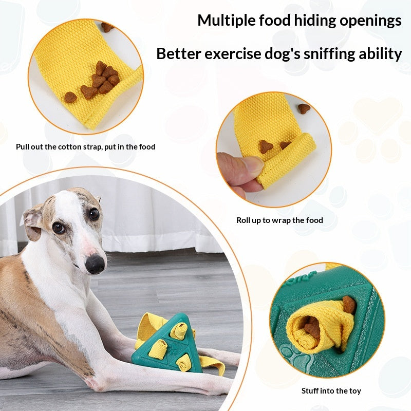 Pet Hollow-Out Bite-Resistant Sniffing Food Toy